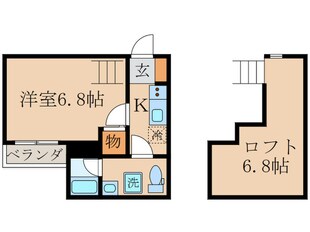 フォレスト丹波橋の物件間取画像